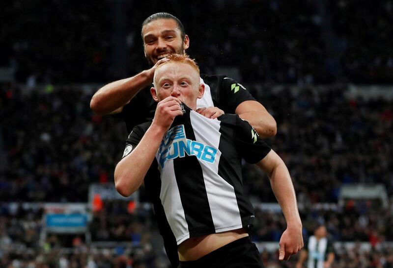 Centre midfield: Matty Longstaff (Newcastle) – A sensational Premier League debut as the teenager got the winner against Manchester United and excelled alongside his brother. Reuters