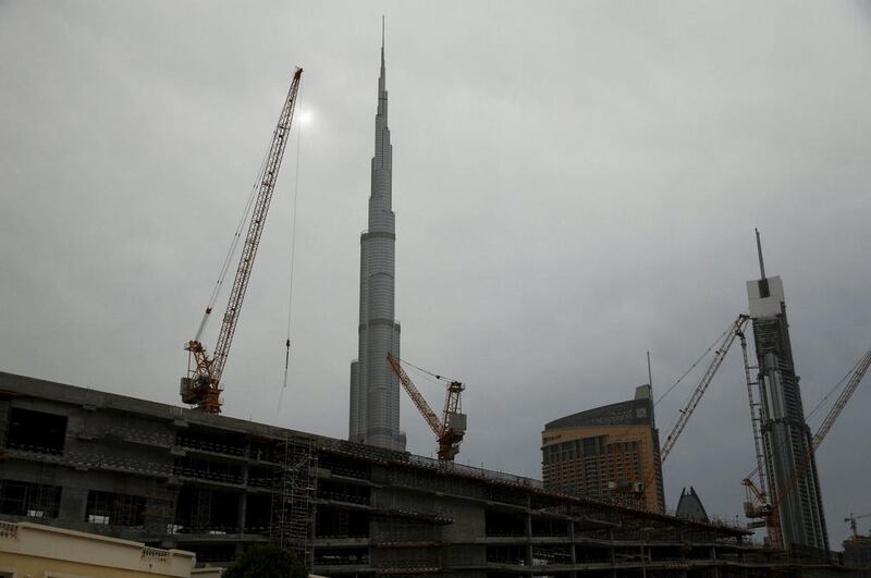 William Bodie, an executive vice president at US-based building consultancy Parsons, says that Dubai is likely to drive growth in the near future. Ahmed Jadallah / Reuters