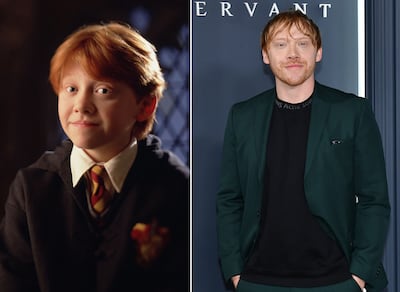 Rupert Grint has starred in numerous TV series and welcomed his first child, daughter Wednesday, last year. Photo: Warner Bros / AFP