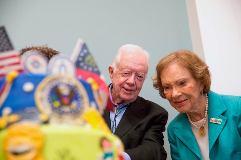 Former US first lady Rosalynn Carter died at the age of 96 on November 19. AP