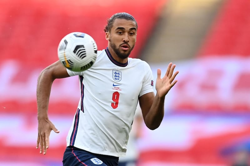 Dominic Calvert-Lewin - 7: Some lovely hold up play with England under the cosh in the first half but precious little to feed on in front of goal. AFP