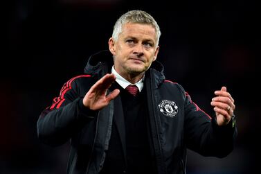 Manchester United's head coach Ole Gunnar Solskjaer reacts following the UEFA Champions League group F soccer match between Manchester United and Atalanta BC in Manchester, Britain, 20 October 2021.   EPA / Peter Powell