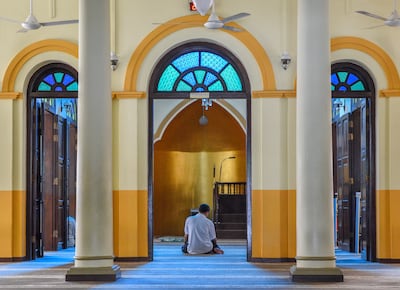 Few buildings in Singapore are older than the Al-Abrar Mosque, which was established by Muslim settlers from India. Photo: Ronan O'Connell