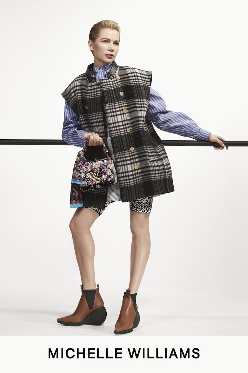 Michelle Williams for Louis Vuitton pre-fall 2019