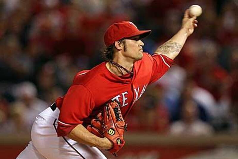 CJ Wilson watched as his teammates slumped to a 6-5 defeat to the Yankees.