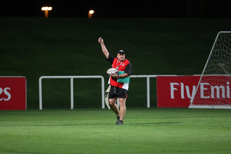 Jan Venter, the Dubai Exiles coach, has two full squads to train and work with confidence for this season. Pawan Singh / The National