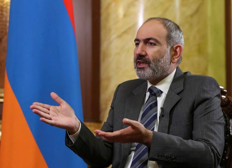 Nikol Pashinyan Armenia's prime minister  (June 1) Pashinyan said  “I didn’t have any symptoms, I decided to take a test as I was planning to visit the frontline,” adding that his whole family was infected. Reuters