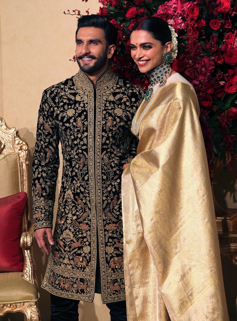 Deepika Padukone and Ranveer Singh celebrated their union again at a reception party in Bengaluru at the five-star Leela Palace hotel.