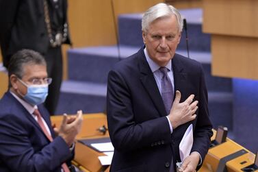 Michel Barnier could seek the French presidency in 2022. AFP