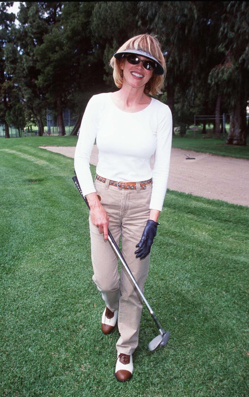 5/16/98 Los Angeles, CA. Tanya Roberts at the 27th Annual Los Angeles Police-Celebrity Golf Tournament.