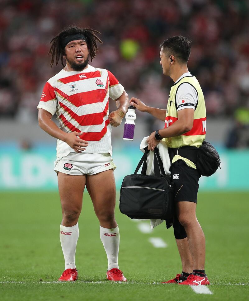 2. Shota Horie (Japan). Representative of the modern trend towards having adept playmakers in the front-row. Horie even cropped up in attacking play executing neat grubber kicks. Fits Japan’s style perfectly. Reuters
