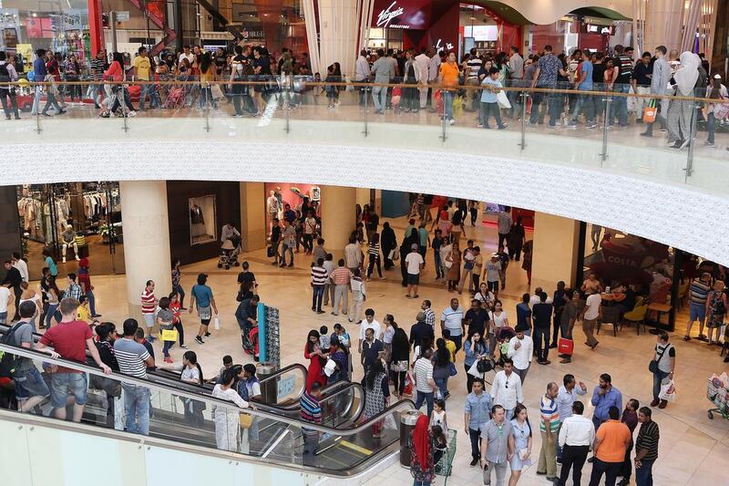 More than 300 brands offered discounts of up to 90 per cent, with most stores open around the clock with hourly specials after midnight.