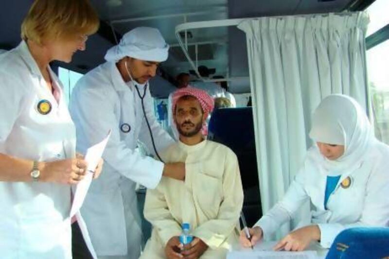 The Zayed Giving Initiative has launched the Voluntary Medical Convoys campaign to provide diagnostic and preventive therapeutic services for the early detection of heart and chronic diseases in different segments of the society, particularly children and the elderly.