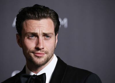 LOS ANGELES, CALIFORNIA - NOVEMBER 03: Aaron Taylor-Johnson attends the 2018 LACMA Art + Film Gala held at LACMA on November 03, 2018 in Los Angeles, California. (Photo by Michael Tran/FilmMagic/Getty Images)