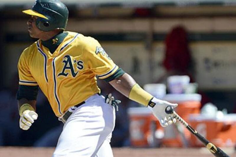 Yoenis Cespedes has turned out to be money well spent by the Oakland Athletics as he has a .307-batting average through 79 games.