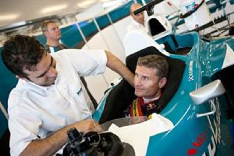 David Coulthard, right, supports Formula One being taken to new centres across the world.