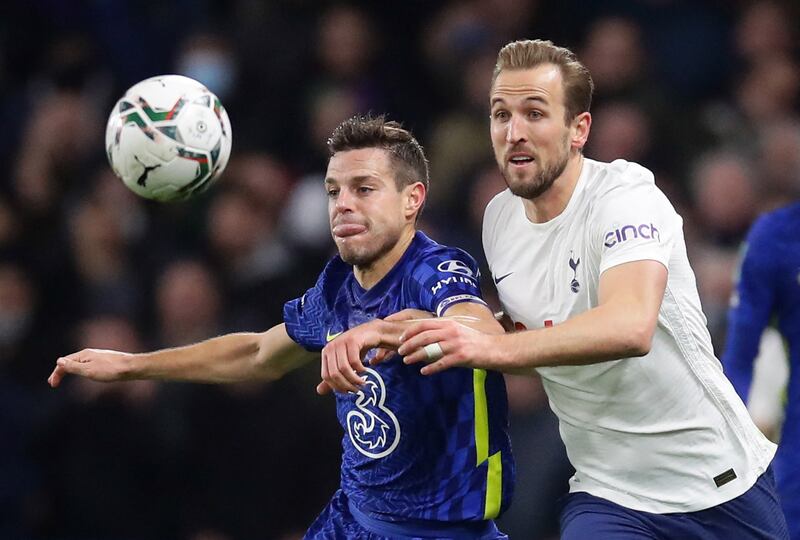 Cesar Azpilicueta - 8, Was typically reliable whenever called upon defensively, while also making good runs and passes going forward. Made a great header to deny Son Heung-min an early chance in the second half and battled even when injured. Reuters