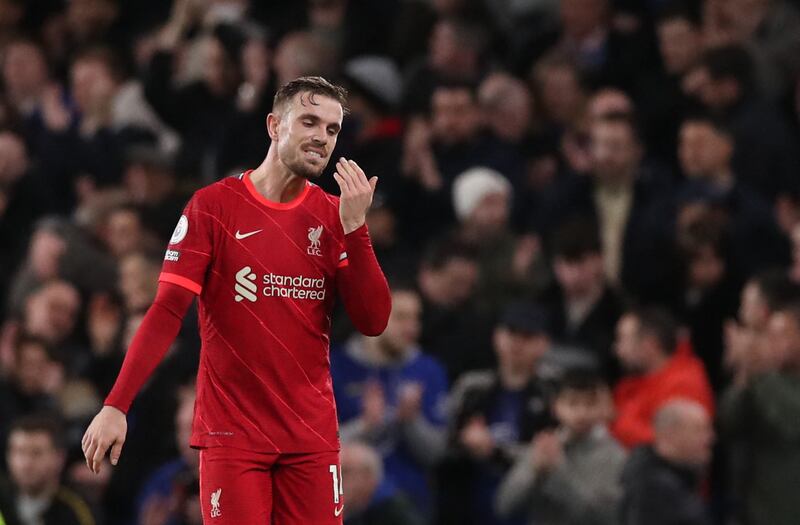 Jordan Henderson - 4

The captain toiled away but to little effect. His passing was slipshod and he was left flatfooted by the Chelsea midfield. Reuters