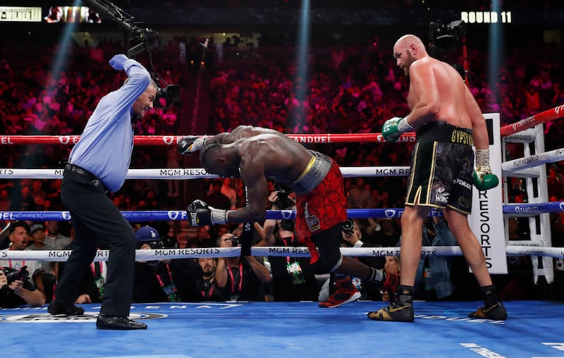 What a fight! Tyson Fury knocks out Deontay Wilder. Reuters