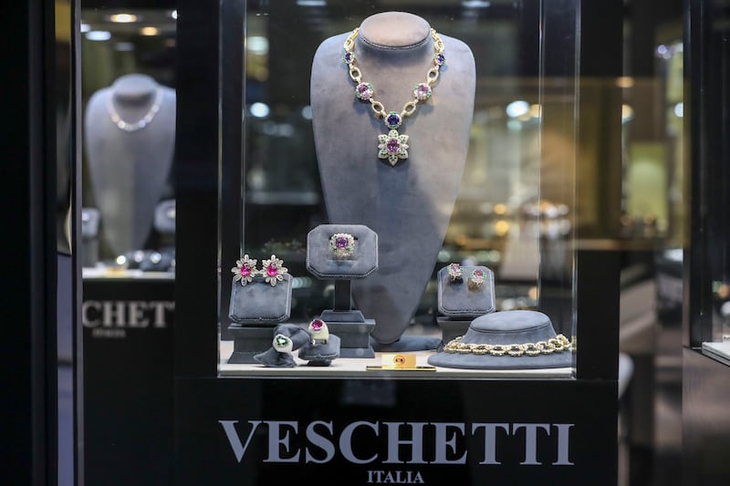 The Veschetti Italia stall