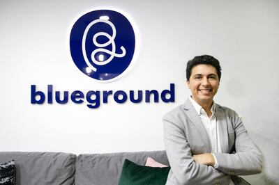 Amine Housni, regional manager of Blueground Middle East, says there has been "a lot of traction for our product" in Dubai. Courtesy Blueground
