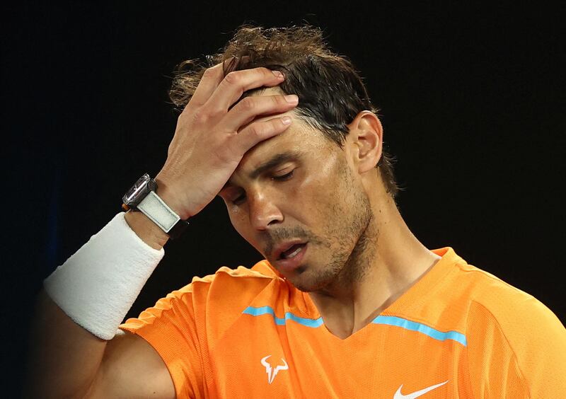 Rafael Nadal has not played since January due to a hip injury he picked up at the Australian Open. Reuters