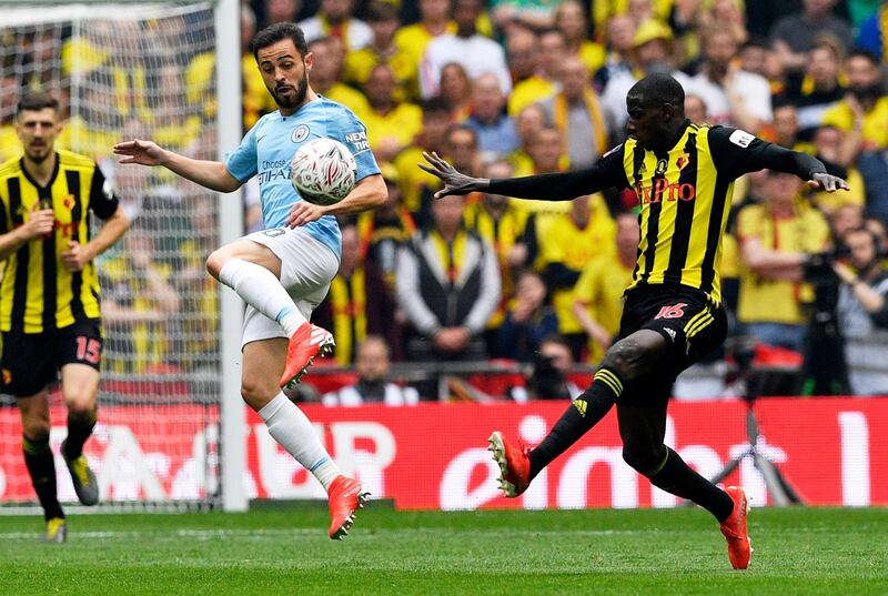 Abdoulaye Doucouré: 5/10: Had a first-half penalty appeal ruled out by VAR and lost possession that led to City’s second. EPA