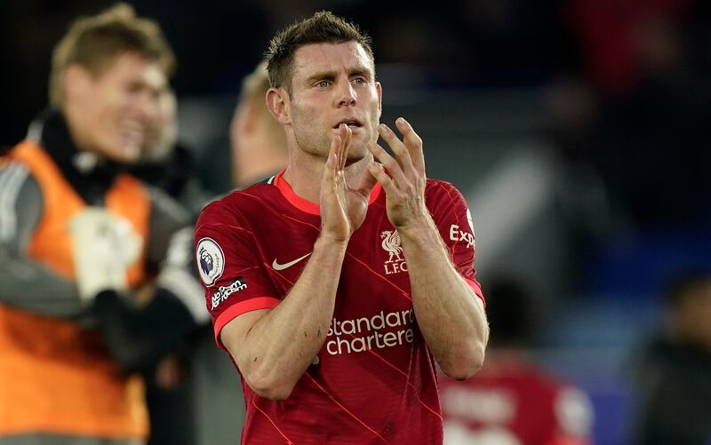 James Milner - 5.54: The old man of the Premier League is still going, but for how much longer? Continues to provide cover in various positions but was given a torrid time by Manchester City's Phil Foden while playing right back.   EPA