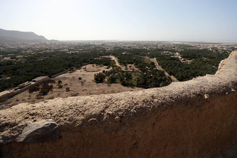 The view from Dhayah Fort.