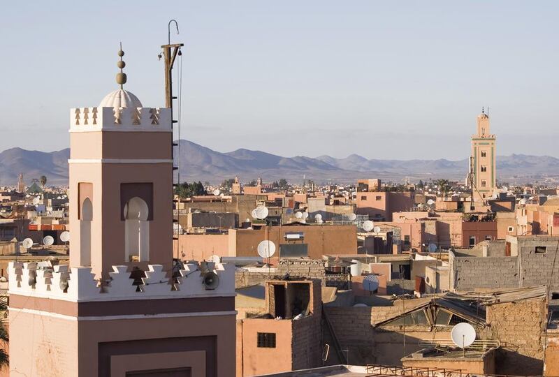 The city of Marrakech in Morocco is the setting for Mohammed Achaari’s second novel, which recounts the aftermath of ‘martyrdom’. Jelle van der Wolf / iStock