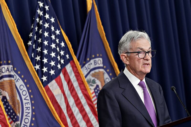 Federal Reserve Chairman Jerome Powell. Bloomberg