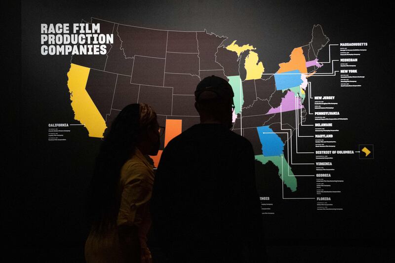 The collection also incorporates excerpts from films between 1910 to 1940 produced for black audiences. AFP