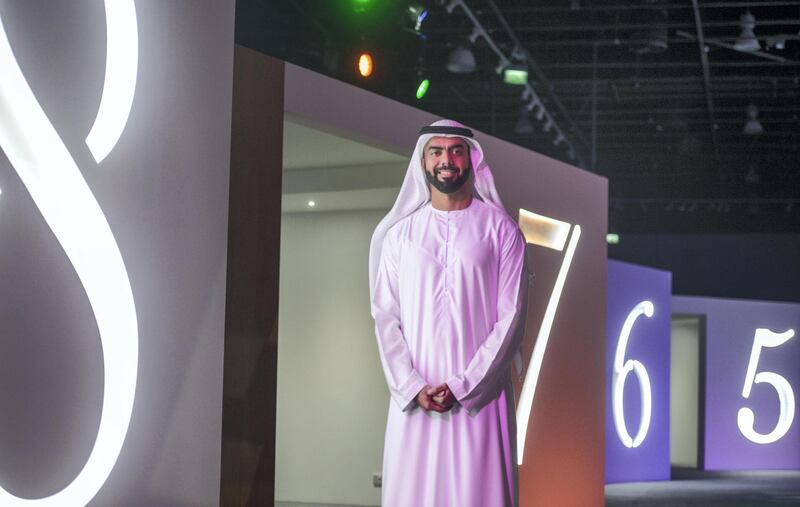 Abu Dhabi, United Arab Emirates - Saif Ghobash, Director General of Department of Culture and Tourism Authority, at the Abu Dhabi Cultural Summit at Manarat, Saddiyat on April 8, 2018. (Khushnum Bhandari/ The National)