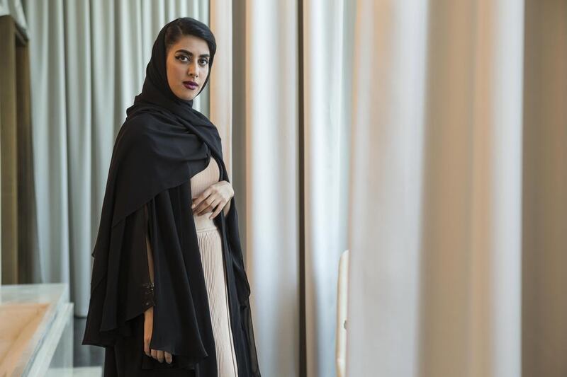 Maryam Al Selaich sees an adaptable future for the traditional abaya. Antonie Robertson / The National