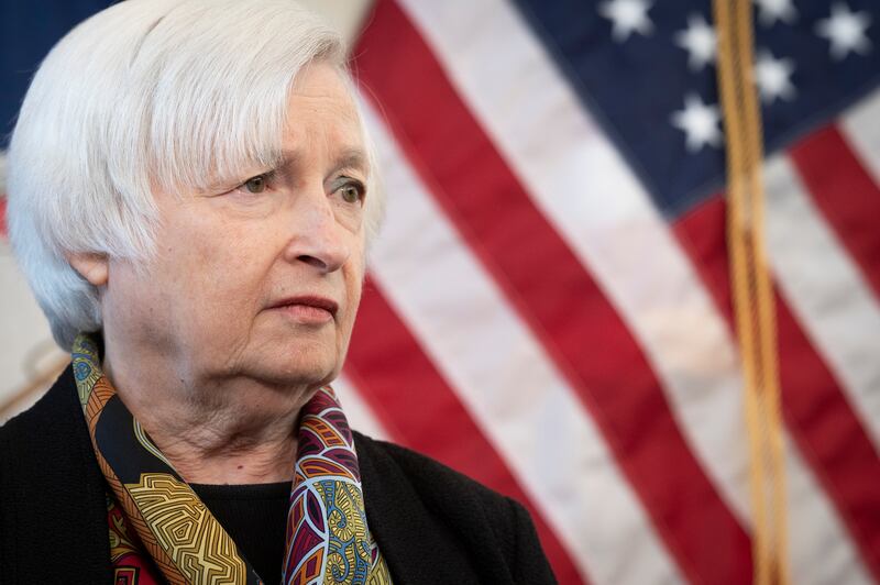 Treasury Secretary Janet Yellen has updated the X Date of a US default to June 5. AP