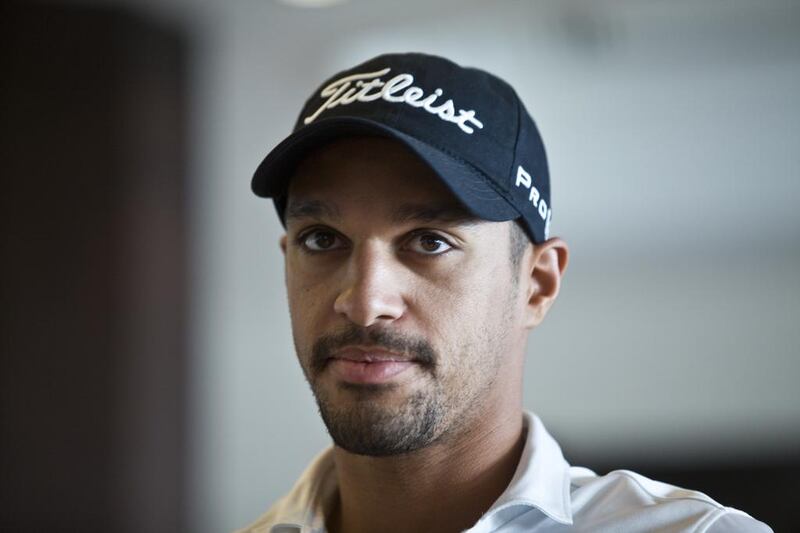 Emirati golfer Ahmed Al Musharrekh. Delores Johnson / The National