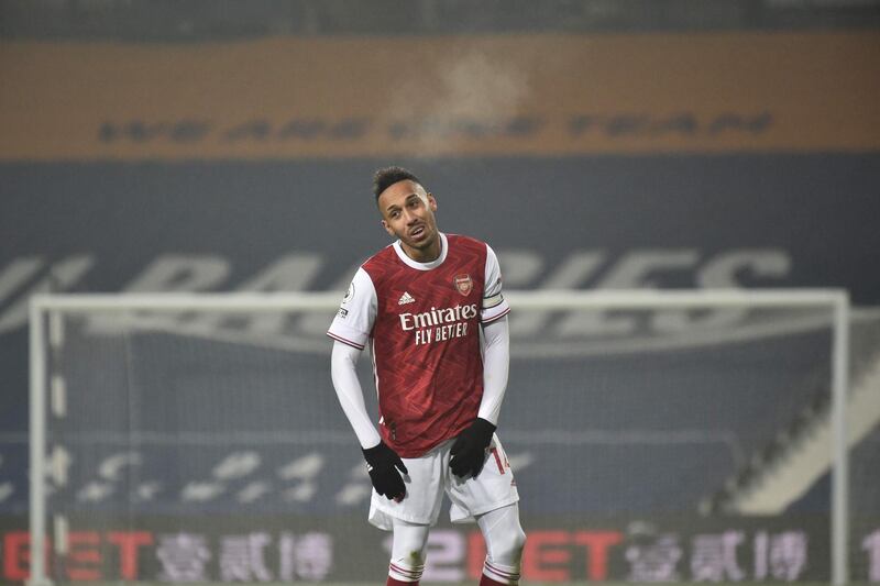 Pierre-Emerick Aubameyang 7 – He had to watch on as those around got in goalscoring positions. Had one chance to score, and didn’t, but linked the play well. AFP