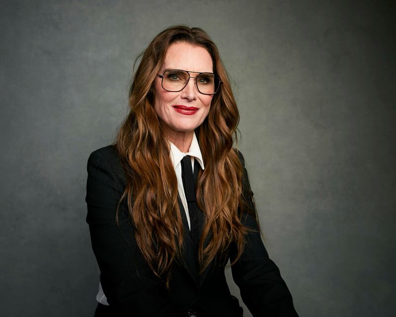 Brooke Shields at a portrait sitting to promote the film Pretty Baby, at Latinx House. Invision / AP