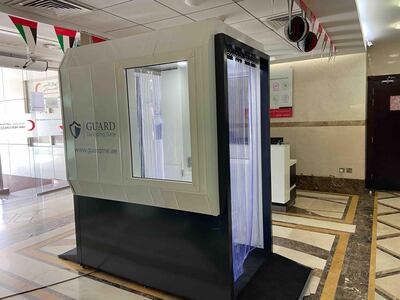 There were claims that products such as the Guard Sanitaising Gate could become widespread at venues including malls
