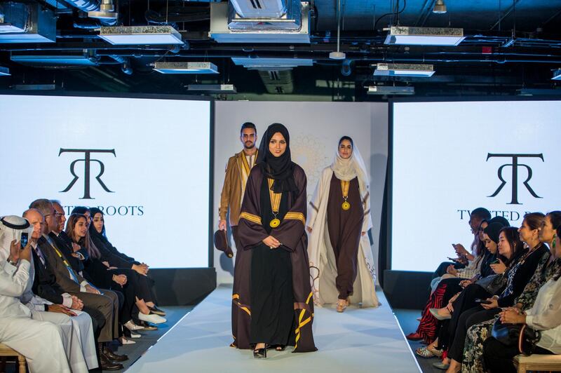 Eye-catching designs by Emirati fashion label Twisted Roots are one of the three final uniforms that could be proudly worn by volunteers at Expo 2020 Dubai. 