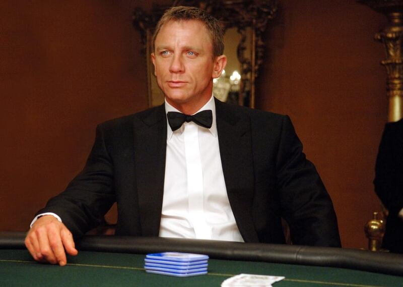 Actor Daniel Craig in his debut as James Bond in 2006’s Casino Royale. Sony Pictures, Jay Maidment, File / AP photo