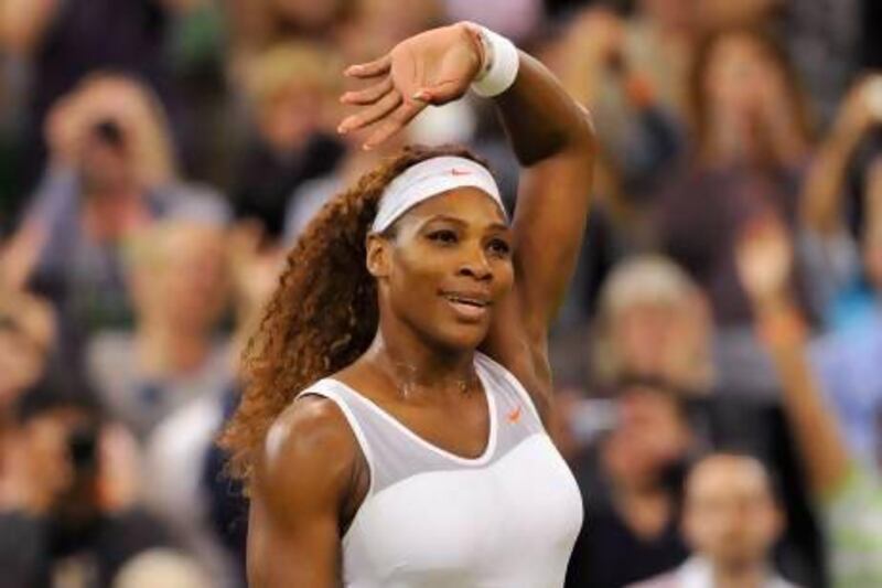 Serena Williams has looked dominant in the first week at Wimbledon.
