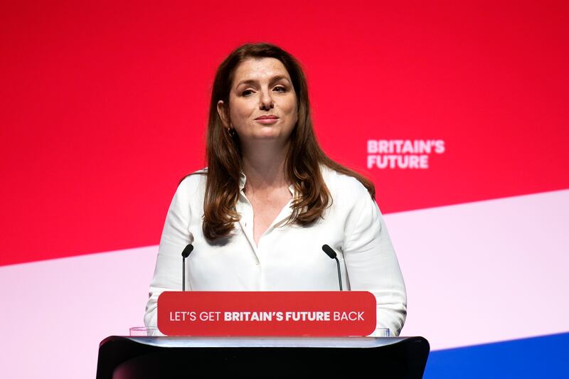 Wirral South MP Alison McGovern gives the opening speech. Getty Images