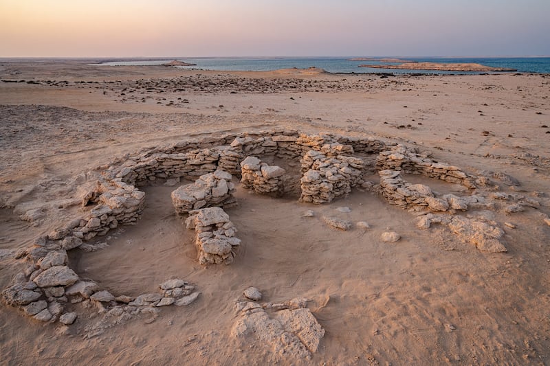 The earliest known buildings in the UAE, more than 8,500 years old, have been unearthed  by archaeologists from Abu Dhabi's Department of Culture and Tourism. All pictures by DCT Abu Dhabi