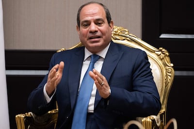 President Abdel Fattah El Sisi said couples who could afford to marry should be able to pay the contribution required under a new marriage law. AFP