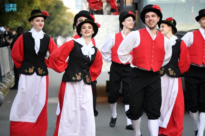 International troupes come from Switzerland, India, China, South Korea and Morocco