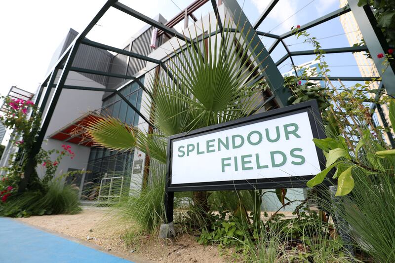 Splendour Fields, on the ground floor, was the first of the three eateries to open 