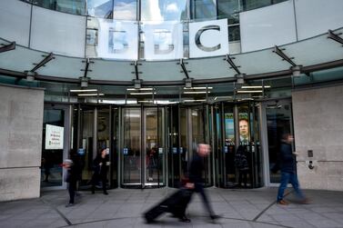 Chinese state media has accused the BBC of spreading lies. Getty Images