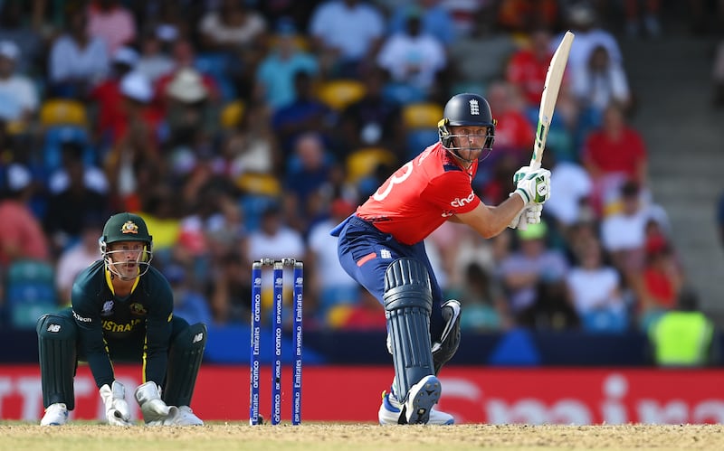 Jos Buttler's England are battling to avoid an early exit from the T20 World Cup. Getty Images