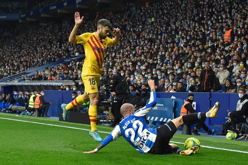 Jordi Alba – 7. Crossed for Pedri after a minute and the Canarian did the rest. Got two more crosses to his teammates in the first half from the left side. Made a key clearance. AFP
